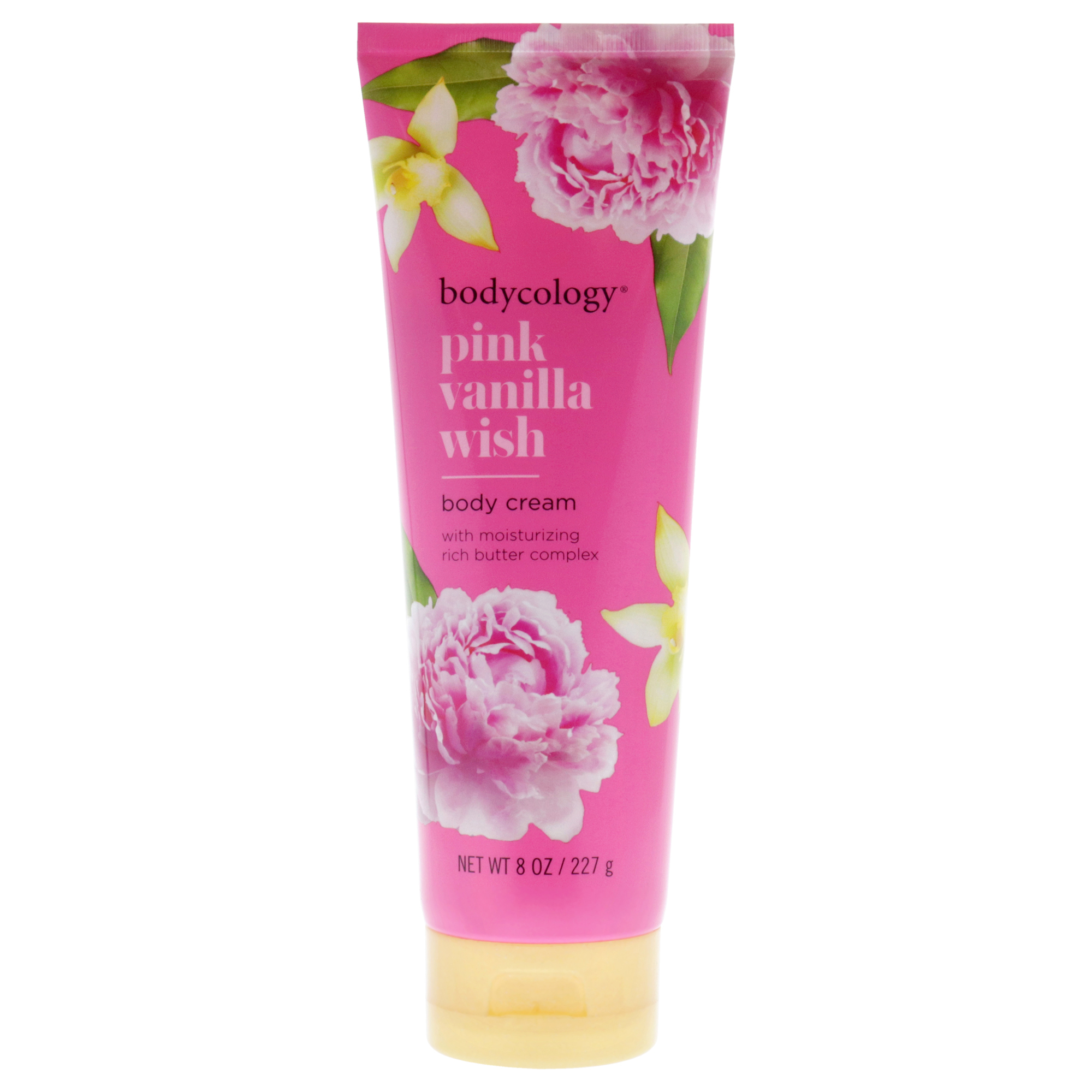 Body Cream  Pink Vanilla Wish By Bodycology For Women  8 Oz Body Cream